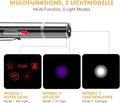 IVVTRYI 2 Pcs Cat Toys, USB Rechargeable, 3 Light Modes & 5 Fun Patterns