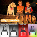 Dog Lights for Night Walking, Clip on Dog Collar Light - 3 Modes, USB-C Rechargeable, IP65 Waterproof, LED Safety Light 