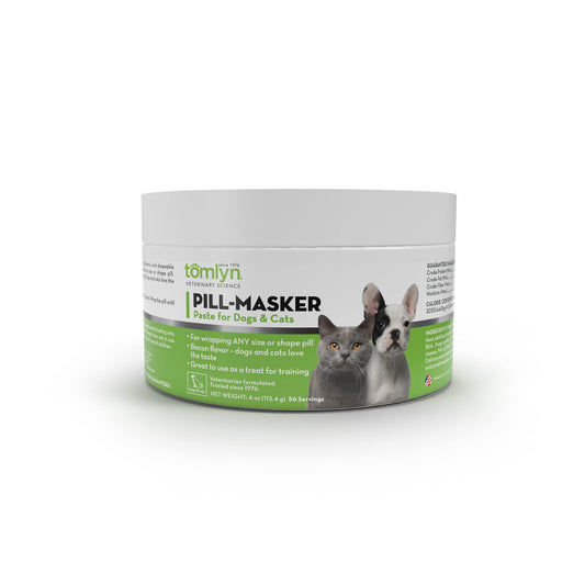TOMLYN Pill-Masker Original Bacon-Flavored Paste for Dogs & Cats, 4oz