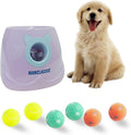 BESTHLS Automatic Dog Ball Launcher Tennis Ball Thrower Machine with 6 Ball