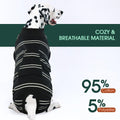 Kuoser Dog Surgery Recovery Suit, Surgical Suit for Dogs Male Female, M