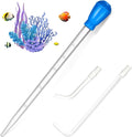 KABASI Waste Clean Tool Coral Fish Feeder with 2PCS Extension Pipes