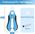 Swihauk Heavy Duty Dog Nail Clippers and Trimmers, Professional Pet Nail Clippers with Nail File for Dogs Cats Small Ani