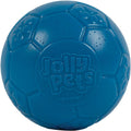 Jolly Pets Large Soccer Ball Floating-Bouncing Dog Toy, 8 inch Diameter, Ocean Blue