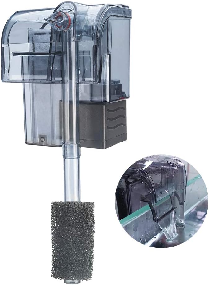 Boxtech Aquarium Hang On Filter with Activated Carbon