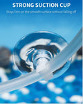 Pawfly Aquarium Suction Cup Clips for Standard 3/16" ID Airline Tubing Clear Air Hose Holder Clamp Accessories for Fish 
