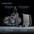 AC Infinity Submersible Pump 220 GPH for Hydroponics, Aquariums & Fountains