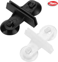 Aquarium Fish Tank Separator Clip, Secure Suction Cup Glass Divider Support for Aquarium Breeding Tank Silicone White Bl