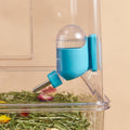 Hamster Water Bottle with Magnetic Holder, 3.4 oz Water Dispenser for Syrian Dwarf Hamster Mouse Rat Degu