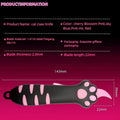 Cat Paw Box Cutter, 2026 New Retractable Cat Claw Knife Cute Cat Box Paper Cutter，Portable Cat Retractable Knife (black)