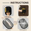 3-Pack Magic Brush Pet Hair Removal Gloves with A Hair/Lint Removal Tool – Remove Cat/Dog Fur from Clothing, Furniture, 