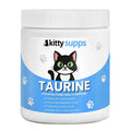 KittySupps Taurine for Cats, KittySupps Taurine Supplement - 99.9% Pure Taurine Supports Vitality & Coat Health, Easy to Mix in Food, with Dosing Spoon, 200g