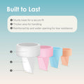 Maymom Breast Pump Replacement Parts Compatible with Spectra S1, S2 & 9 Plus – Includes Backflow Protector Membrane, Duc