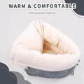 Large Winter Warm Bird House and Bird Bed for Cage with Soft Plush Hanging Hammock & Hut Tent, Hideaway Sleeping Nest fo
