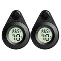 2Pcs Magnetic Reptile Thermometer and Humidity Gauge for Jumping Spider Enclosure Accessories Digital Thermometer Hygrom