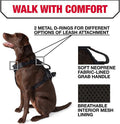 KONG Ultra Durable Waste Bag Harness (Large, Black)