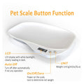 Small Animal Digital Scale, 14" x 10" Pet Weighing Scale Max 33lbs