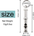 uxcell 1PC Dog Whistle to Stop Barking, Adjustable Sound Pitch Dog Whistle with Keychain, Professional Recall Pet Puppy 