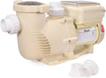 XtremepowerUS SuperFlow Variable Speed High-Flo Pool Pump In-Ground Swimming Pool Energy Efficient 230V, 1-1/2” & 2” Ada