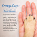 Omega Caps HP Snip Tips for Cats and Small Dogs High Potency EPA and DHA Maximum Bioavailability Fish Oil Supplement Vet Formulated Made in USA Skin Coat Joint and Heart Health 250 Capsules