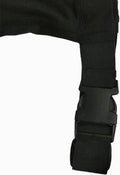 Majestic Ally Stretch Spandex Horse Hood with Zipper for Horses - 100% Heavy Spandex Pet Apparel