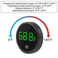 ACEIRMC 4pcs Fish Tank Digital Thermometer Accurate LED Display to ±0.9°F Tank Thermometer Aquarium Temperature Measurem