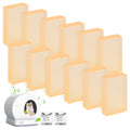 12 Pack Litter Box Deodorizer Compatible with MeoWant MW-SC01 / MW-SC02 / LB02 Self-Cleaning Cat Litter Boxes, 360° Odor Lock Cat Toilet Odor Eliminator Gel