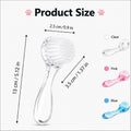 3Pcs Hamster Bath Brush and Comb Soft Cleansing Brush for Guinea Pig, Rats, Chinchilla, Bunny, Turtle Small Animal Groom