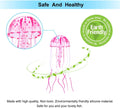 DaToo Aquarium Artificial Glowing Jellyfish Fish Tank Ornament Aquarium Silicone Decoration, 6 Pack, 1 Yr Warranty