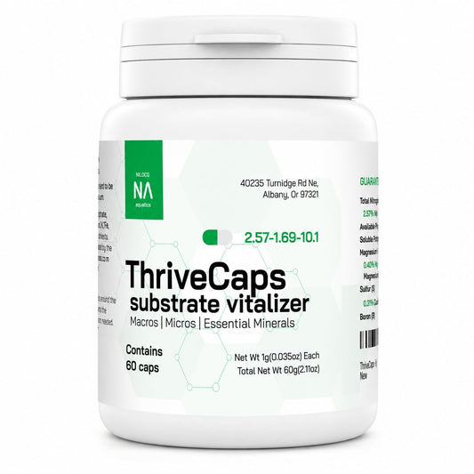 NilocG ThriveCaps Aquarium Root Fertilizer for Planted Tanks, 60 Caps