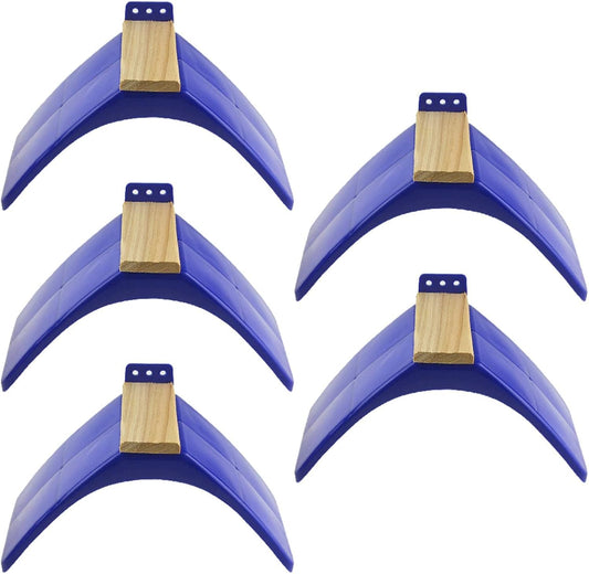 5Pcs Pigeon Perch Bird Stand Bird Rest Roost for Outside Plastic Heat Resistance Dove Rest Stand Holder Supplies