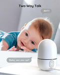 VIRTAVO Pet Camera Indoor No Subscription, for Dog Cat Baby, 360° PTZ
