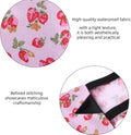 MANON ROSA Chicken Diapers Bantam Hens - Reusable 6-Piece Set with Bow Ties Poultry Nappies Washable Waterproof for Gees