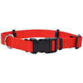 Coastal Pet SecureAway Collar Protector for Flea Collars - Adjustable pet Accessory - Protective Flea Collar for Dogs & Puppy - Red, 1" x 18-26"