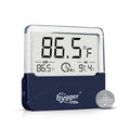 hygger Digital Aquarium Thermometer Records Max Min Temperature Sensor Gauge with LCD Display Stickable Fish Tank Thermo