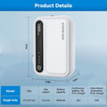 Aquarium Air Pump Rechargeable Aerator for Bait Bucket, Portable Battery Powered Air Pump for Aquarium, Fish Tank Air Pu