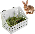 PINVNBY Hay Feeder for Rabbits, Less Wasted Hay Rack Manger, Hanging Guinea Pig Rabbit Hay Holder for Bunny, Chinchilla,