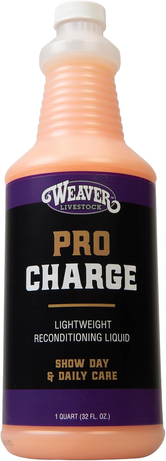Weaver Livestock ProCharge Reconditioning Liquid, Hide Hair, Wool Shampoo to Revive, Nourish and Restore, Daily Use, Cat