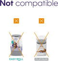 Litter Genie Standard Square Refill Bags, 4-Pack, 56 ft of Continuous Film