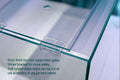 Low Iron Glass Ultra Clear Rimless Aquarium Tank,Classic Silhouette (7Gal)