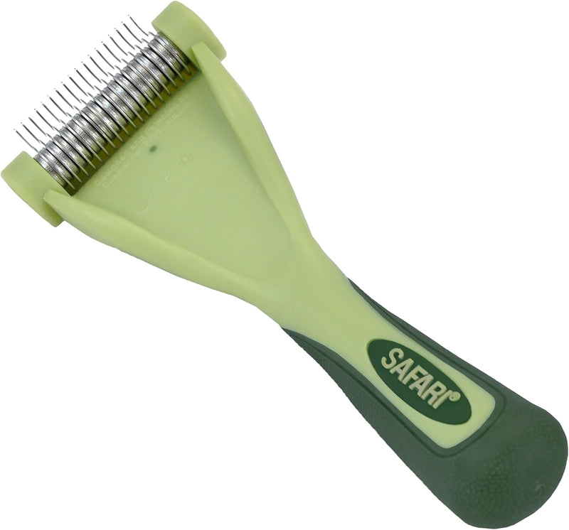 Coastal Pet Safari Shed Magic Deshedding Tool for Dogs, Tan