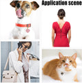 DELORIGIN 12pcs Evil Eye Collar Pendants for Cat Dog 6 Styles Heart Alloy Enamel Pet Collar Pendants Clip-on Collar Accessory for Bag Keychain Jewelry Making Training Home Decor