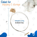Cat Dancer Interactive Cat Toy - Fun and Fitness for Your Furry Friend - Engaging Paper Roll Attached with 30 Inches Fle