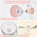 Super Silent Hamster Wheel 12 Inch, Magnetic Running Wheel, Adjustable Stand Hamsters Exercise Wheels, High-Transparency