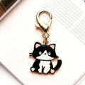 choice of all Cat Keychain Cat Bag Charm Cute Charms for Backpacks Clip On Cat Collar Charms for Handbags Accessories
