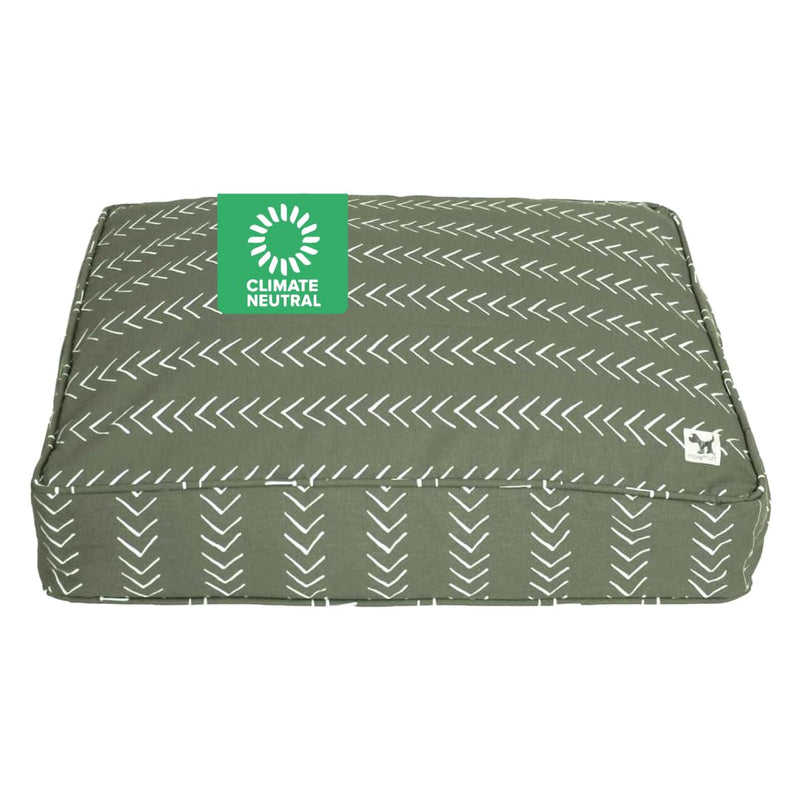 Molly Mutt Medium to Large Dog Bed Cover- Forever Young Print - Measures 27”X36”X5’’ - 100% Cotton - Durable - Breathable - Sustainable - Machine Washable Dog Bed Cover (Dd82b)