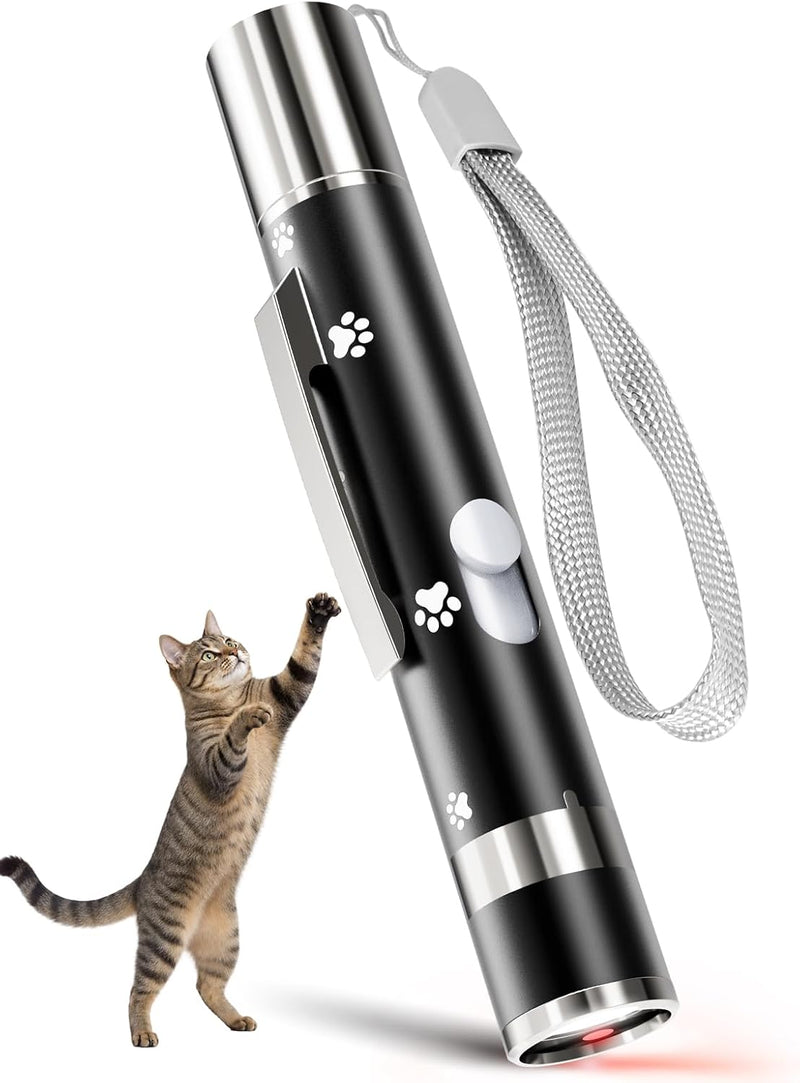 Cat Toy, Interactive USB Rechargeable Chase Toy for Indoor Pet Cat & Dogs