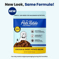 The Pets Table Grain Inclusive Air Dried Dog Food 2 Pack - Chicken & Sweet Potato + Lamb & Beef, 48 Ounce (Pack of 2)