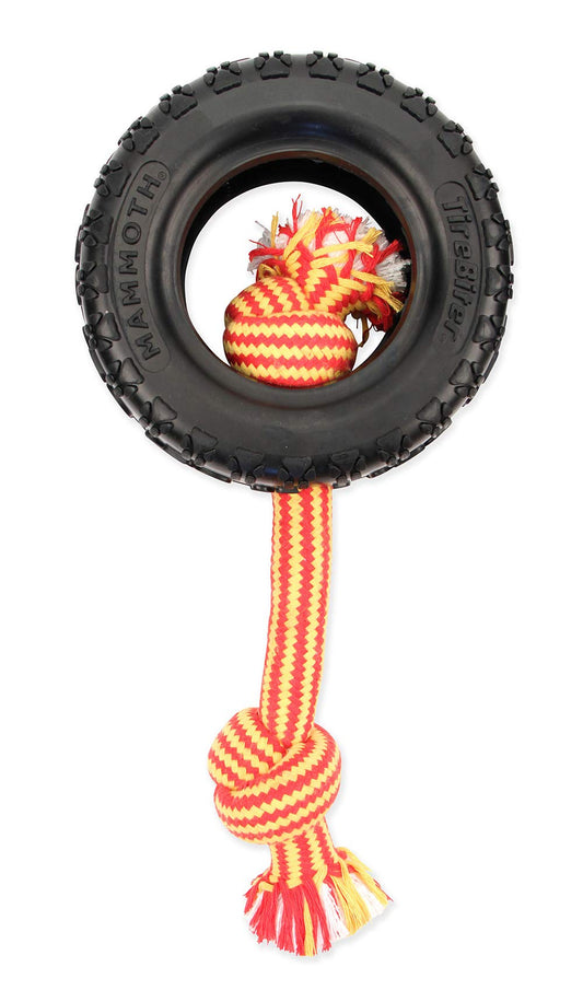 Mammoth TireBiter2 Tug & Toss For Strong Chewers Large Dogs Up To 90-Pounds