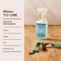 Mrs. MEYER'S CLEAN DAY Pet Multi-Surface Cleaner, Coconut Leaf Scent, 16oz (Pack of 6)